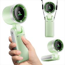 Foldable Powerful Winds Turbo Fan 50000 RPM Rechargeable Mini Fan in Bangladesh thumbnail 4
