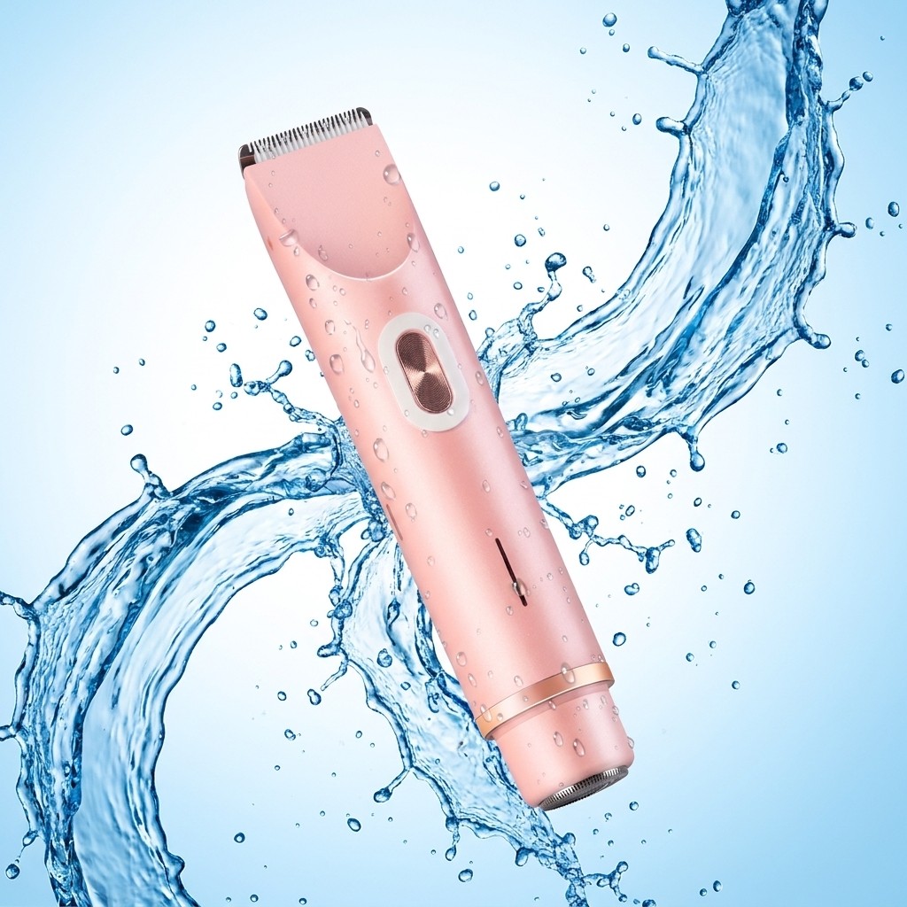 মহিলাদের 2-in-1 Electric Bikini Trimmer Dual Head Shaver IPX7 Waterproof Rechargeable Body Hair Razor thumbnail 6