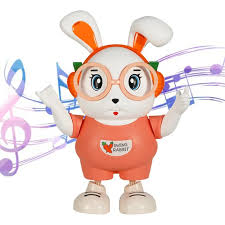 Dancing Rabbit Toy for Kids - Musical Light-Up Moving Rabbit thumbnail 5