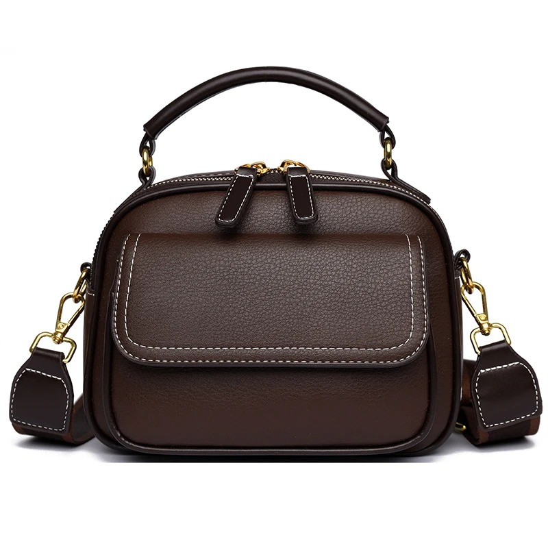 New Sac a Main Women Handbag Soft Small Shoulder PU Leather Tote Hand Bag for Ladies thumbnail 3