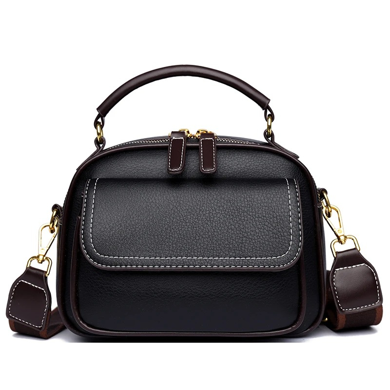 New Sac a Main Women Handbag Soft Small Shoulder PU Leather Tote Hand Bag for Ladies thumbnail 2