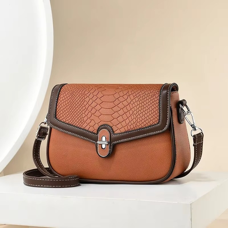 High Quality PU Leather Small Shoulder Handbag for Women in Bangladesh thumbnail 5