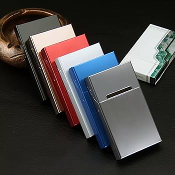 Classic Aluminum Slim Cigarette Case in Bangladesh | Stylish & Durable thumbnail 6