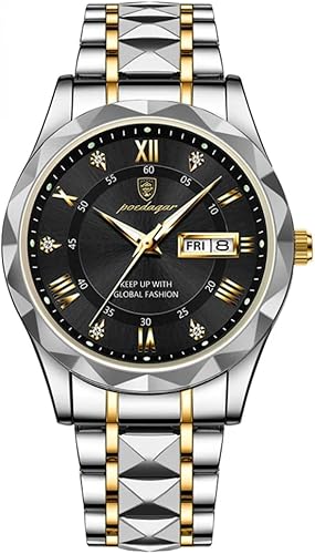 Poedagar 615 Quartz Men's Premium Watch with Auto Date & Luminous Hands in Bangladesh thumbnail 3