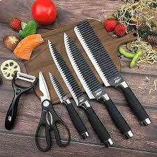 Zepter-Branded 6 Pcs Stainless Steel Kitchen Knife Set thumbnail 4