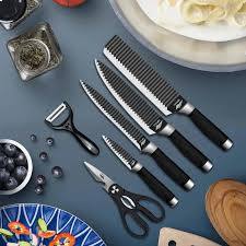 Zepter-Branded 6 Pcs Stainless Steel Kitchen Knife Set thumbnail 3