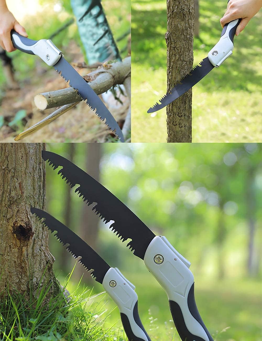 SK5 High Carbon Steel Folding Hand Saw (S-410mm) – Pruning & Camping Saw thumbnail 2