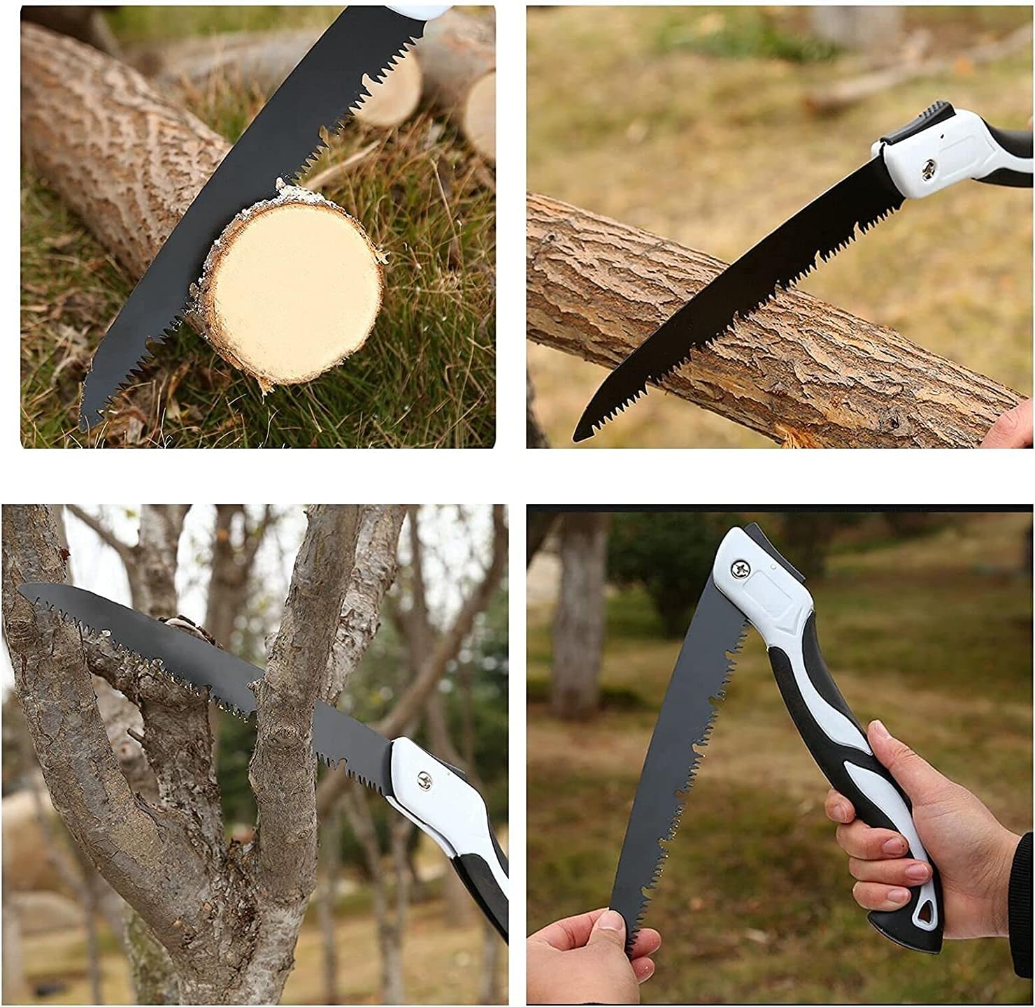 SK5 High Carbon Steel Folding Hand Saw (S-410mm) – Pruning & Camping Saw thumbnail 3