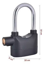 Premium Anti-theft Alarm Padlock (প্রিমিয়াম অ্যান্টি-থেফট অ্যালার্ম প্যাডলক) thumbnail 5