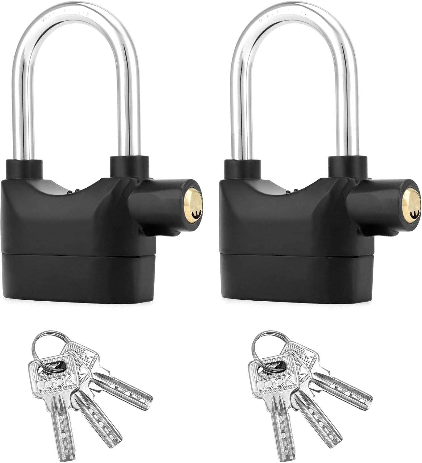 Premium Anti-theft Alarm Padlock (প্রিমিয়াম অ্যান্টি-থেফট অ্যালার্ম প্যাডলক) thumbnail 4