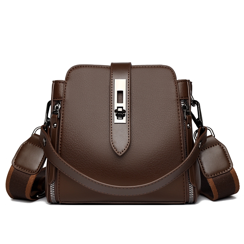 High-Quality Women's Messenger Bag Front View