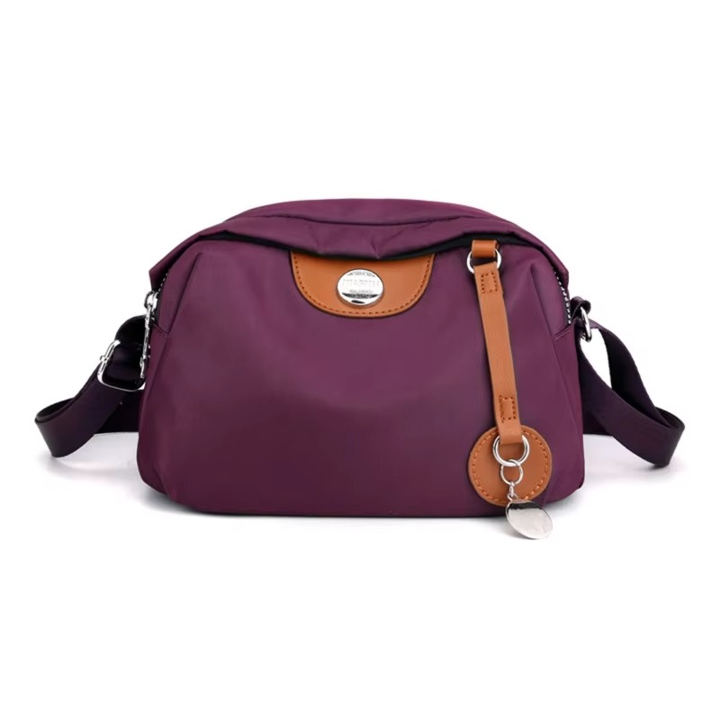 Lightweight nylon mini crossbody bag for women