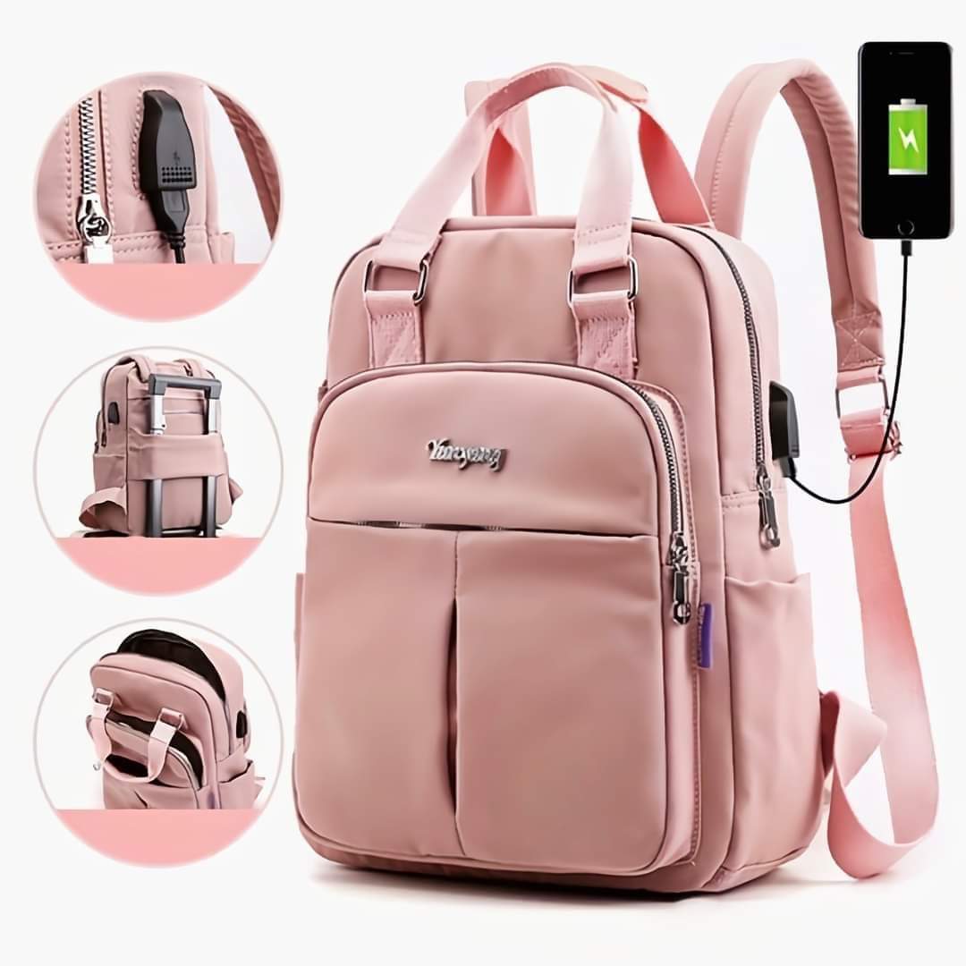 New Leisure Nylon Ladies China Bagpack in Bangladesh thumbnail 5